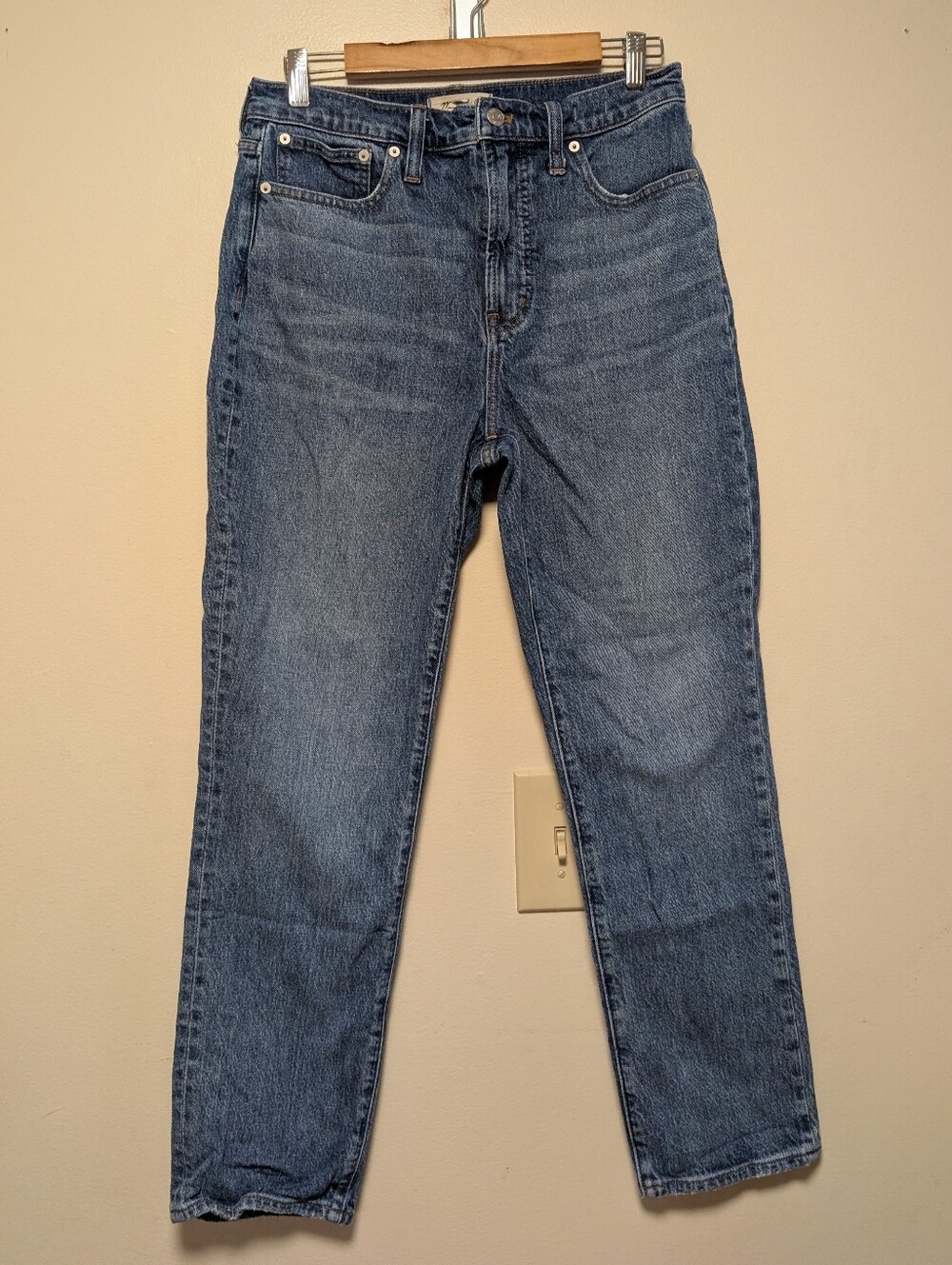 Madewell The Perfect Vintage Jean Size 28 High Rise Medium Wash
